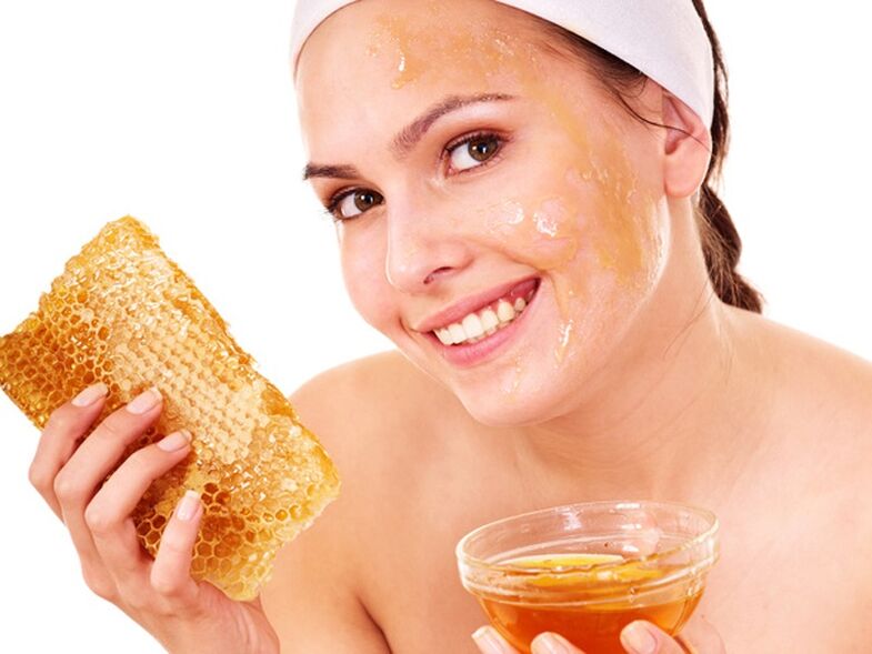 honey for rejuvenating mask