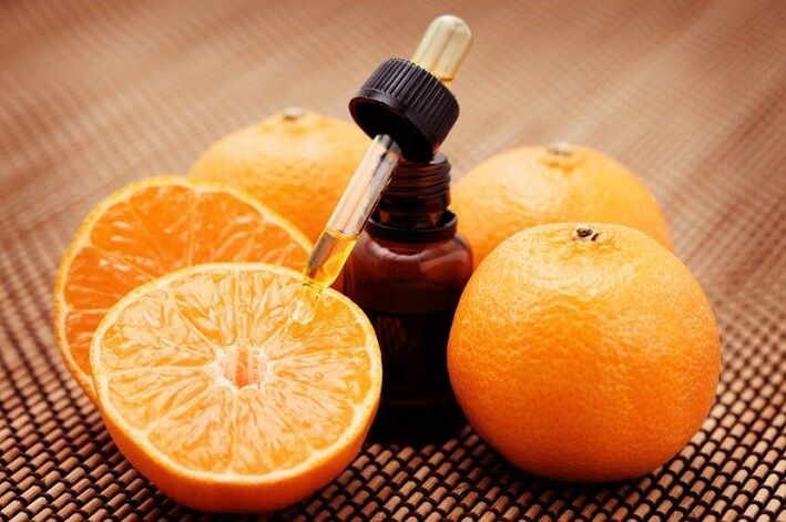 Orange essential oil is an excellent skin tone